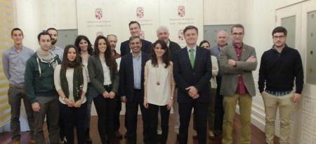 Imagen Siete becarios inician hoy sus prácticas formativas en la Diputación