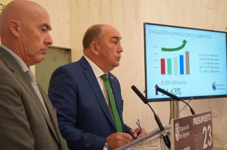 Imagen El Presupuesto más alto de la historia de la Diputación de Segovia dotado con 90 millones de euros duplica las inversiones en los pueblos de la provincia